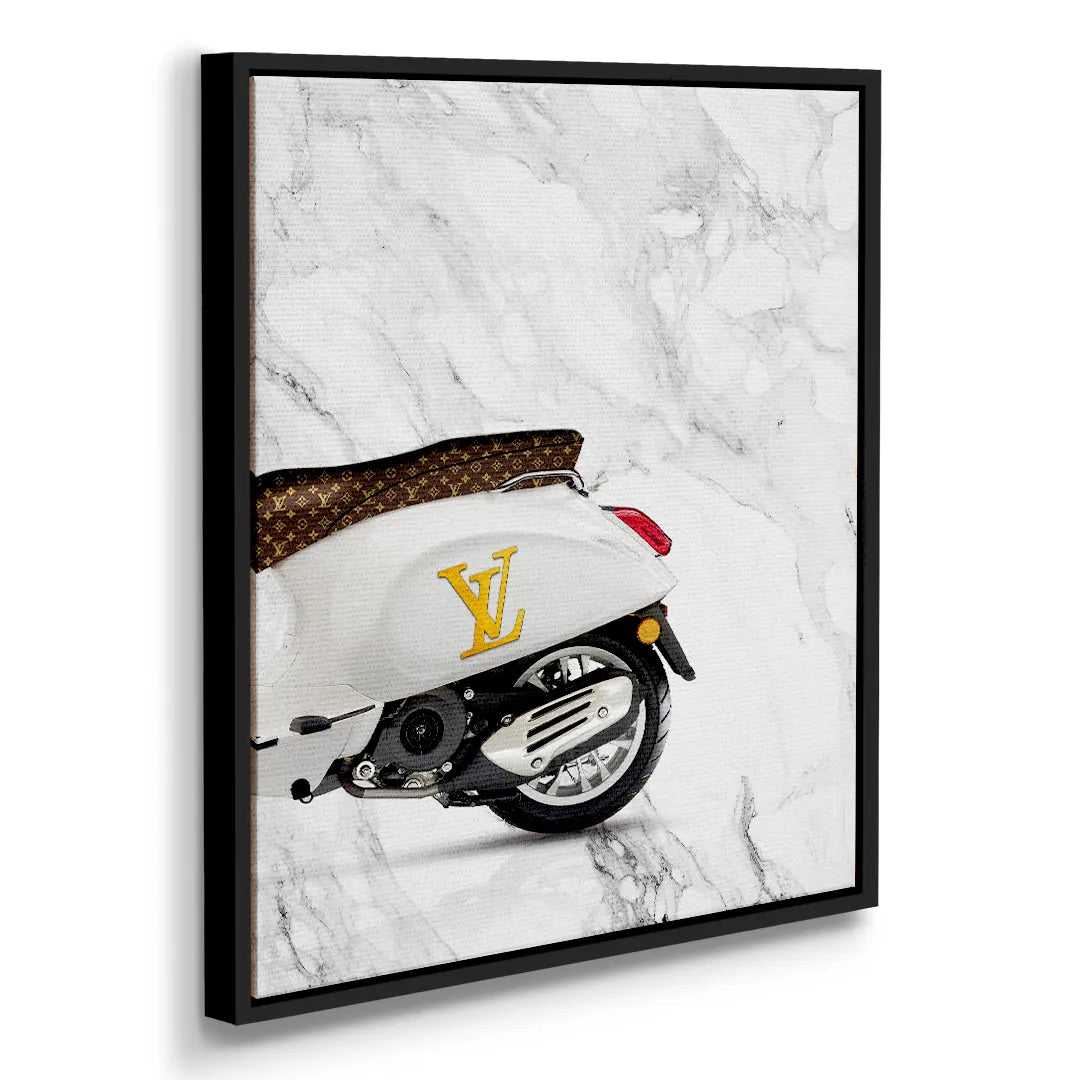 Vespa Louis Vuitton Back | Image