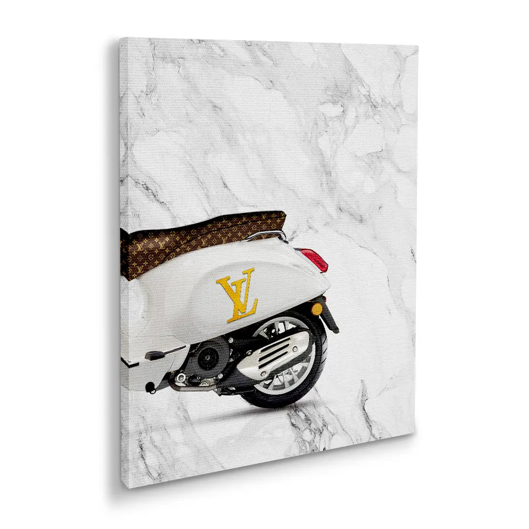 Vespa Louis Vuitton Back | Image