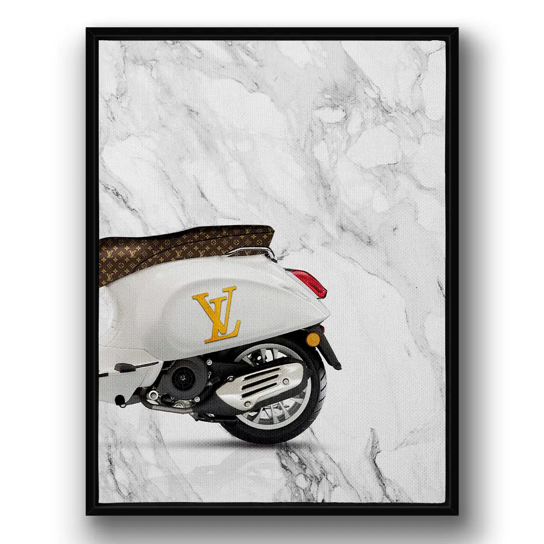 Vespa Louis Vuitton Back | Image