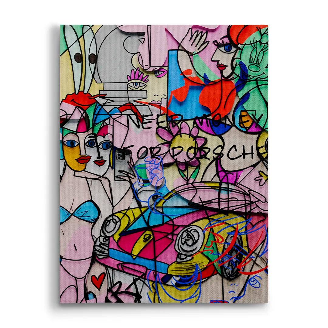 Need Money For Porsche | Canvas