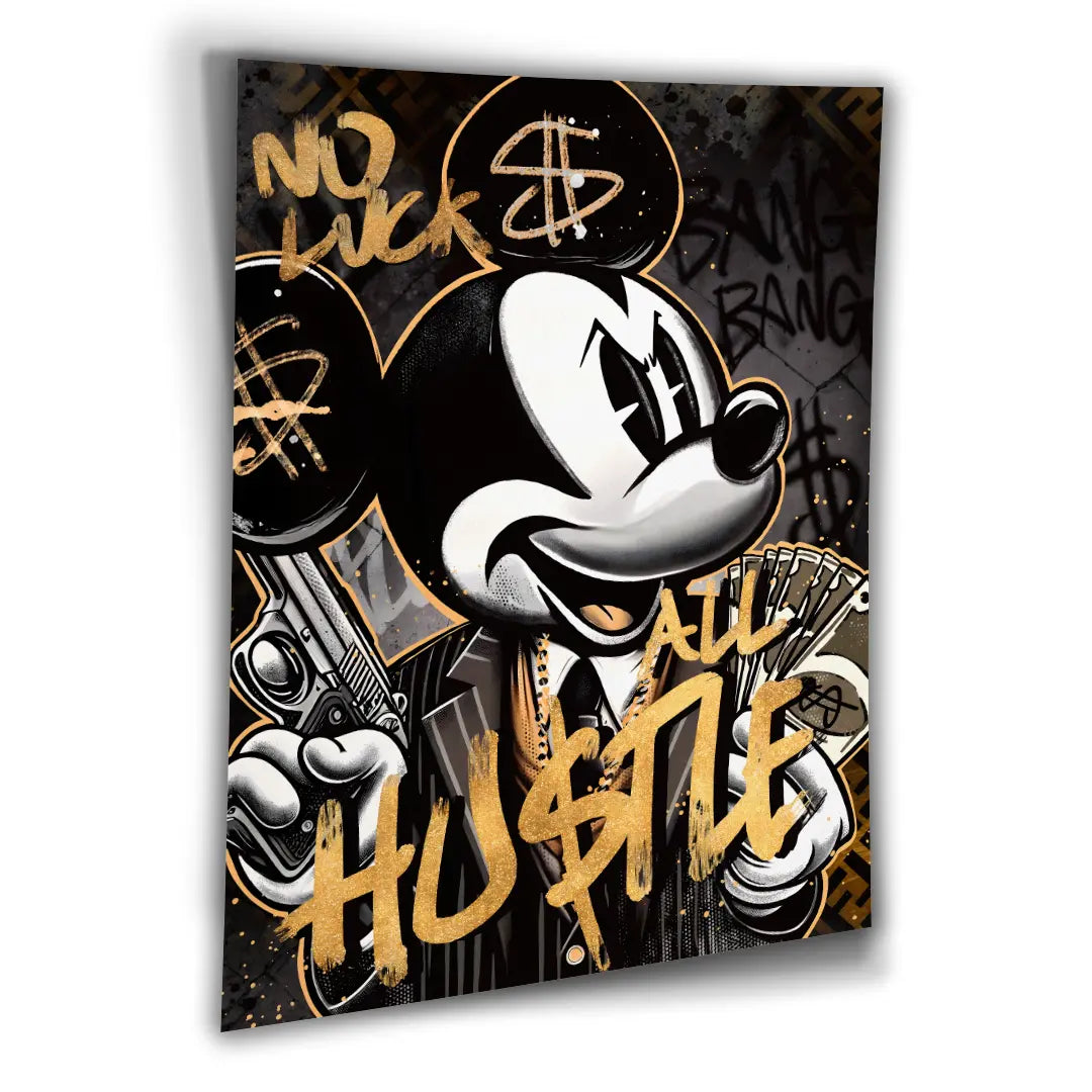 All Hustle Mickey | Poster