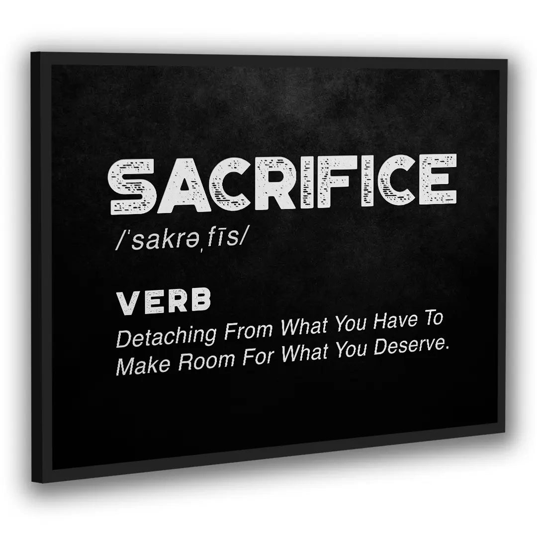 Sacrifice Definition | Poster