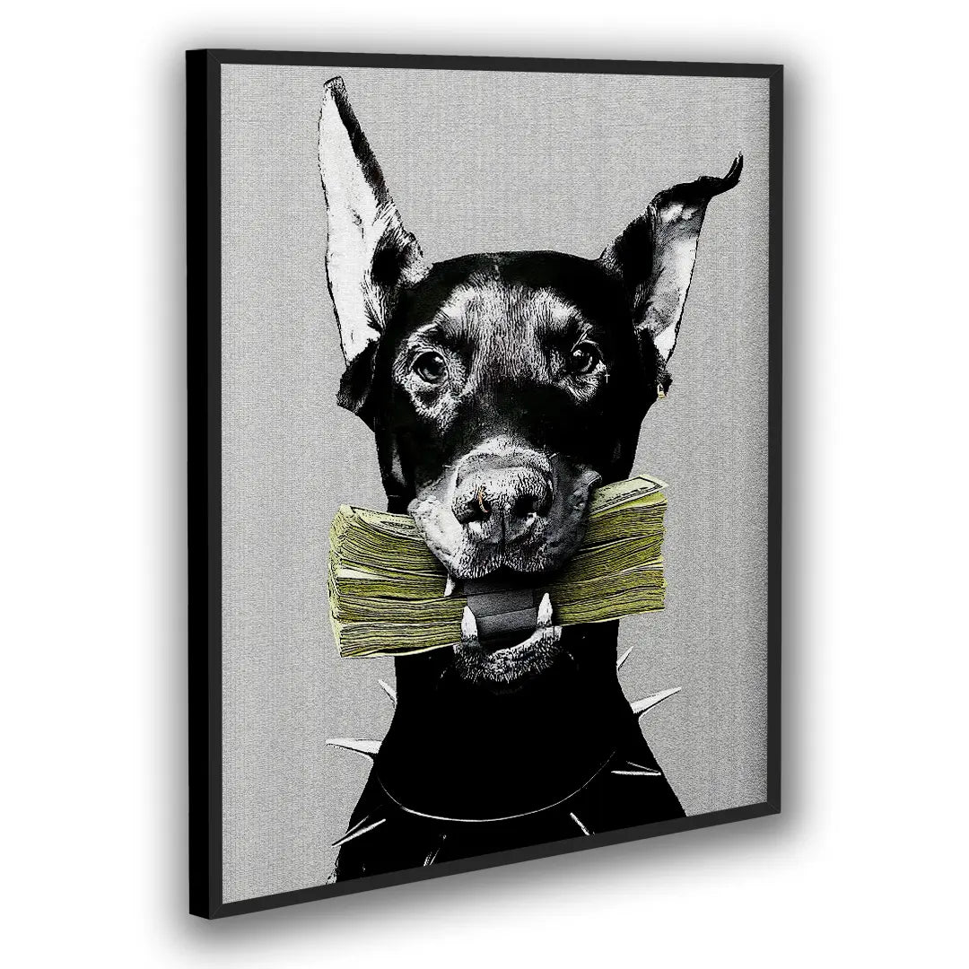 Cash Doberman | Poster