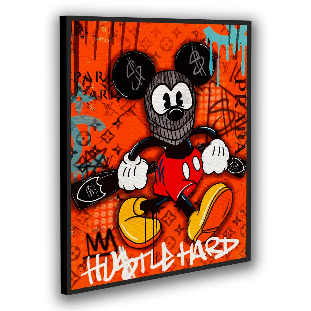 Hustle Hard Mickey | Poster