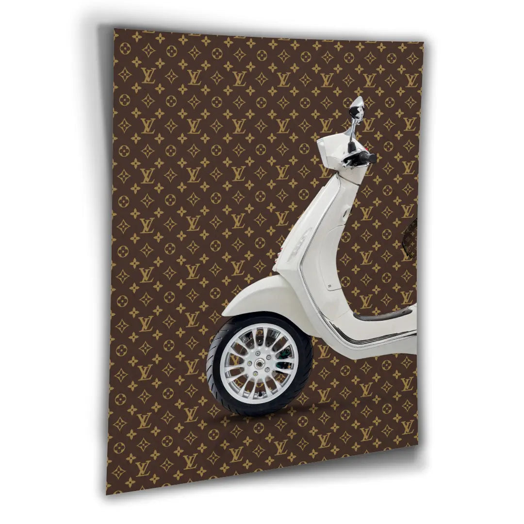 Vespa Louis Vuitton Front | Poster