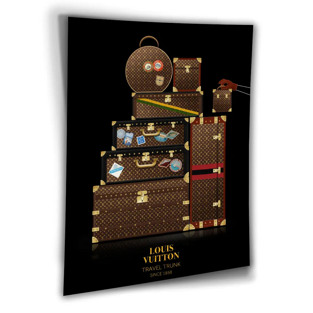Louis Vuitton Suitcases | Poster