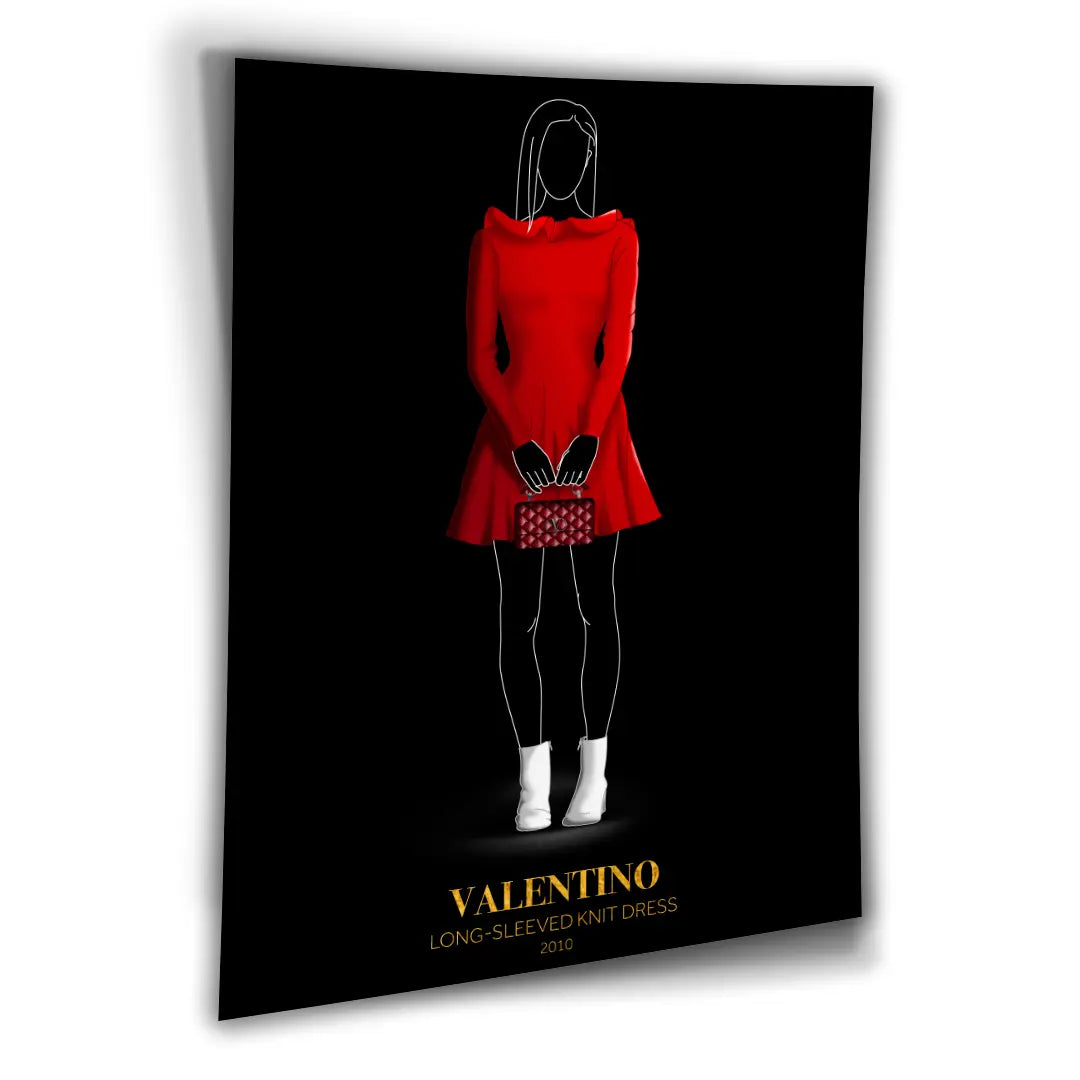 Valentino Iconic Dress | Poster