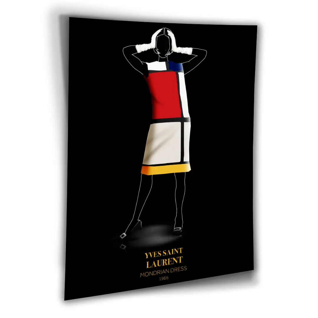 YSL Iconic Dress | Poster