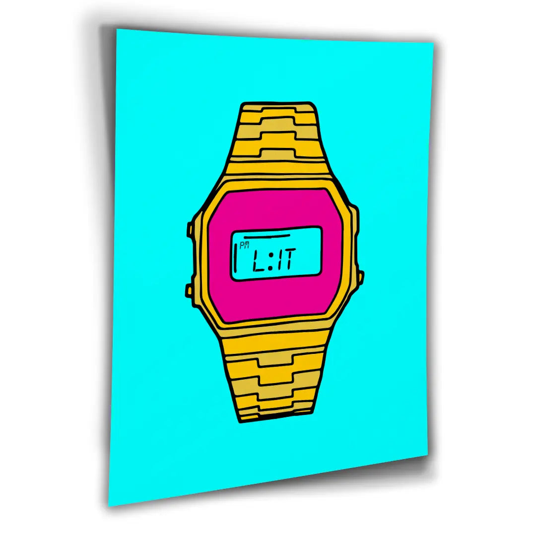 Lit Watch | Poster
