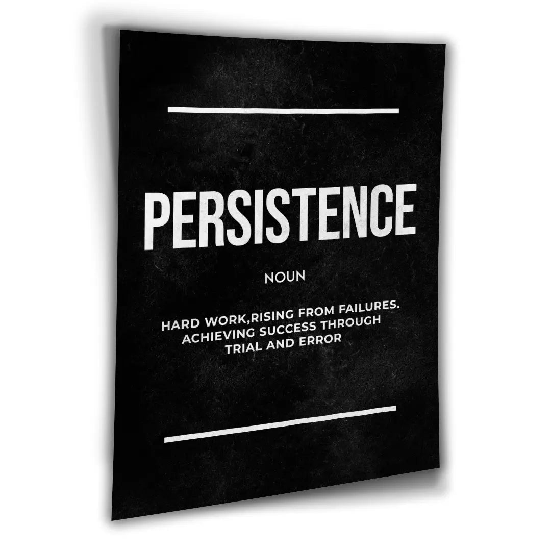 Persistence Definition | Poster