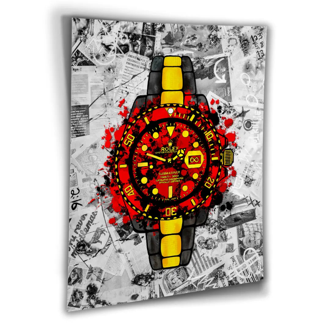 Submariner Red | Poster