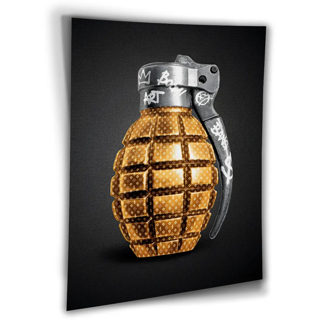 Louis Vuitton Navy Blue | Poster