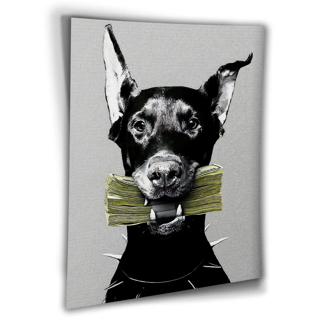Cash Doberman | Poster