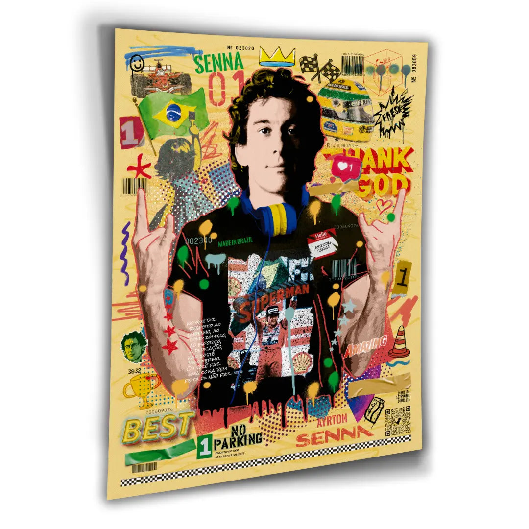 Ayrton Senna | Poster