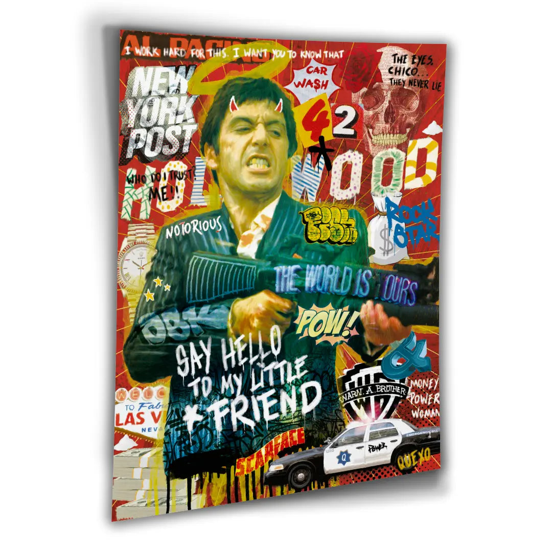 Scarface: Say Hello To My Little Friend | Poster