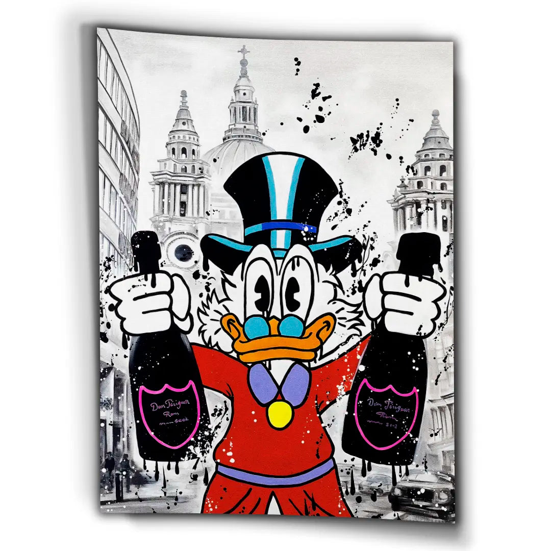 Champagne Scrooge | Poster