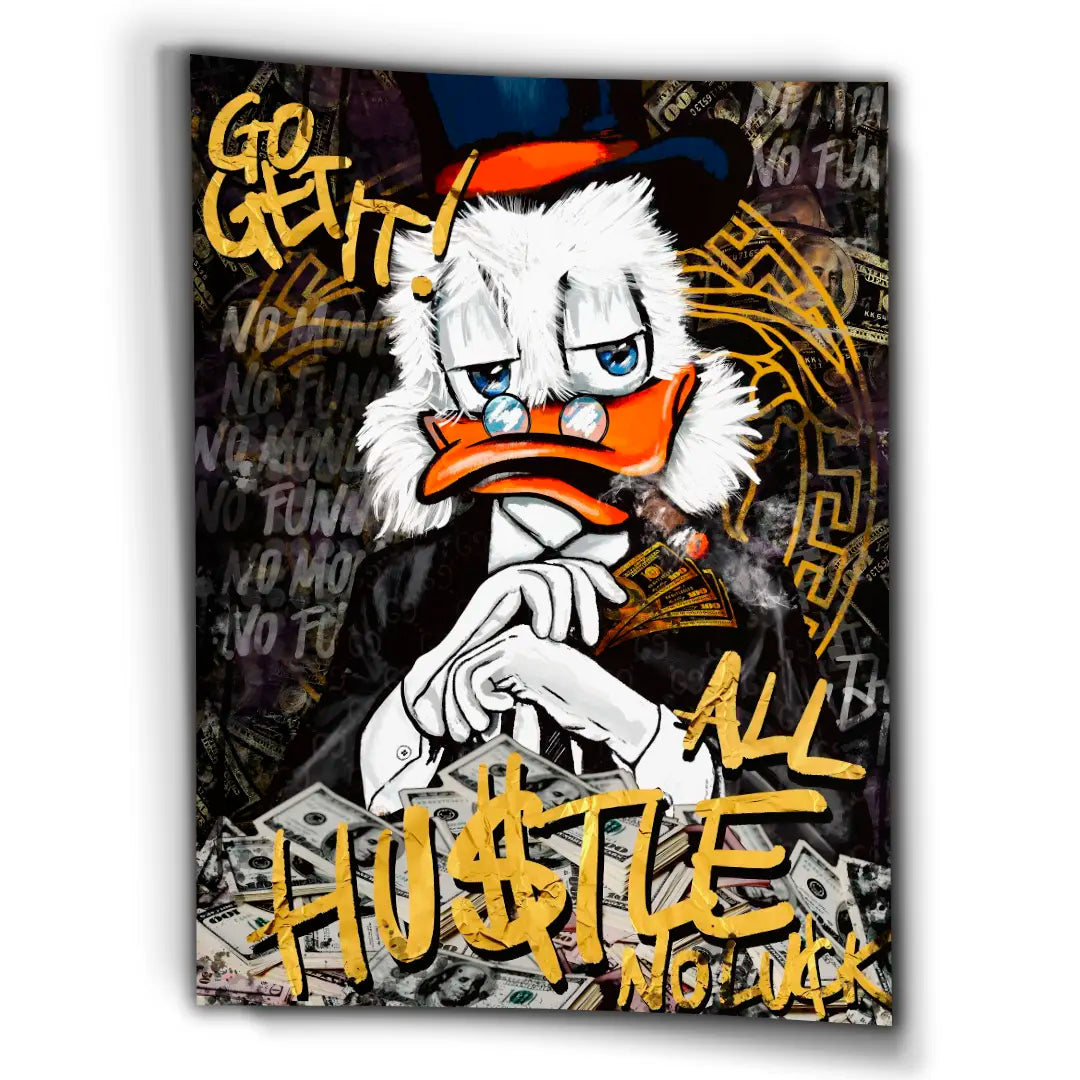 All Hustle Scrooge | Poster