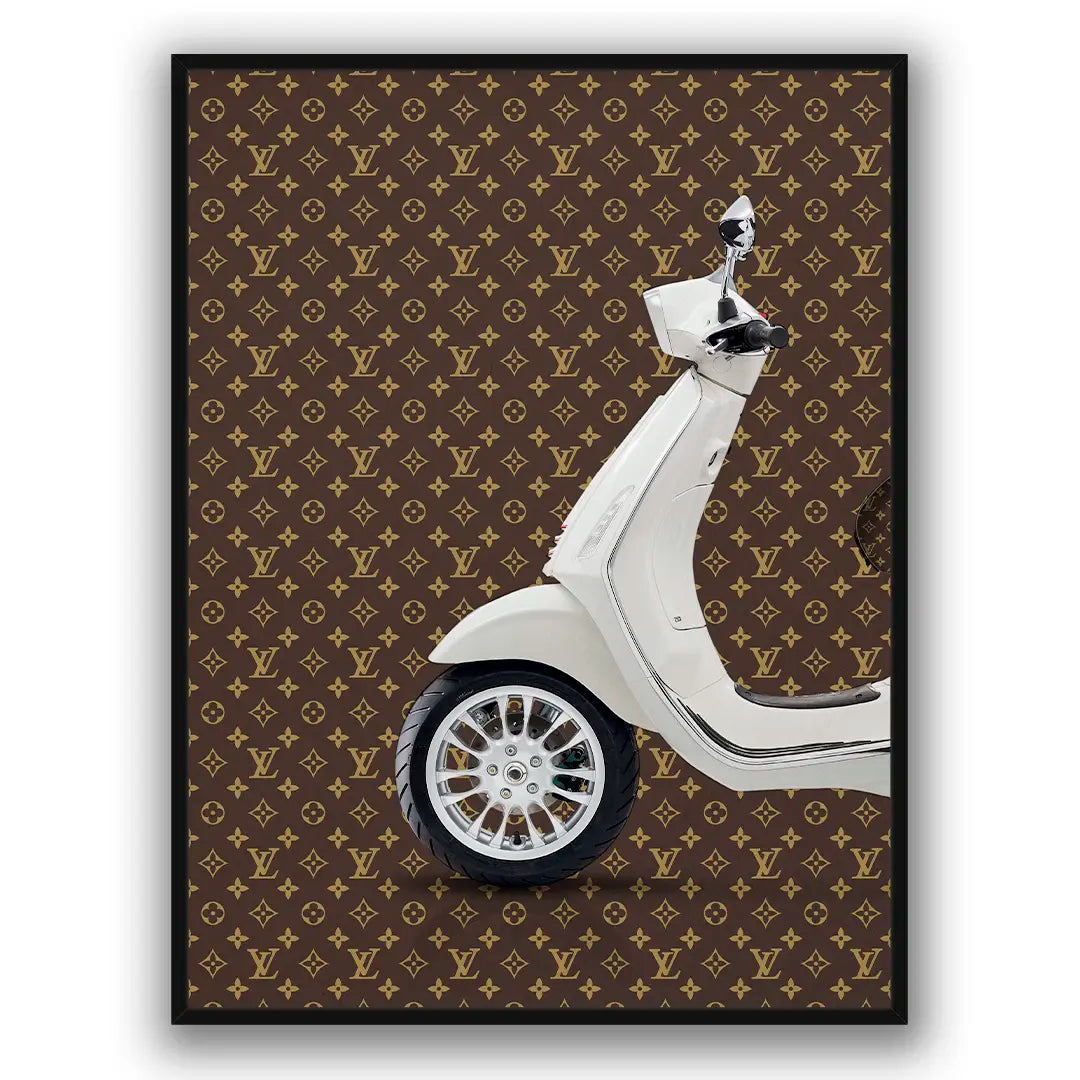 Vespa Louis Vuitton Front | Poster