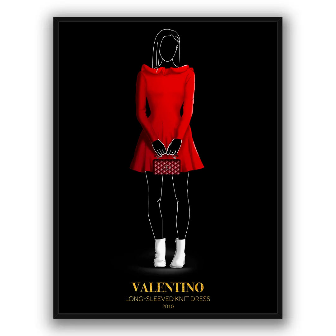 Valentino Iconic Dress | Poster