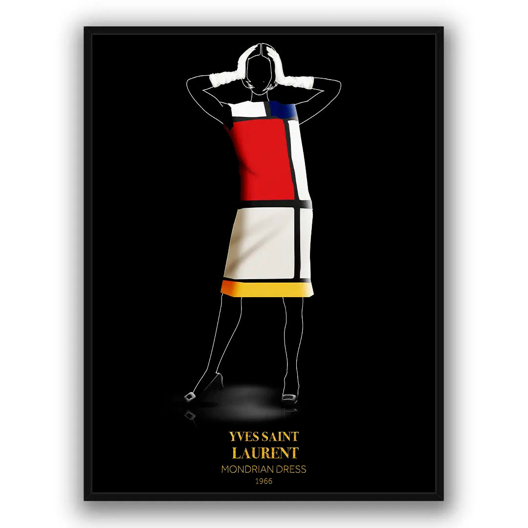 YSL Iconic Dress | Poster