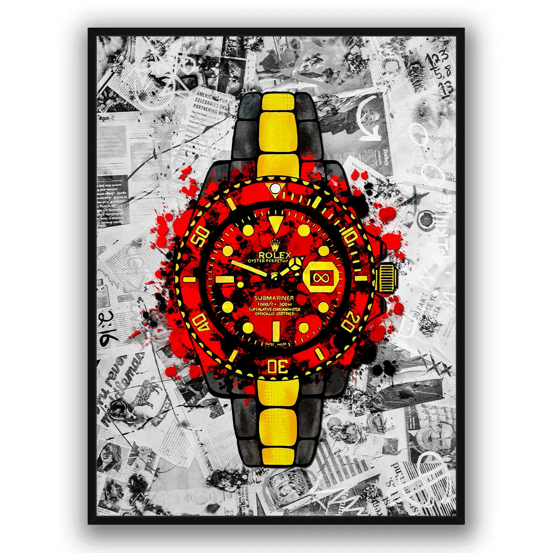 Submariner Red | Poster