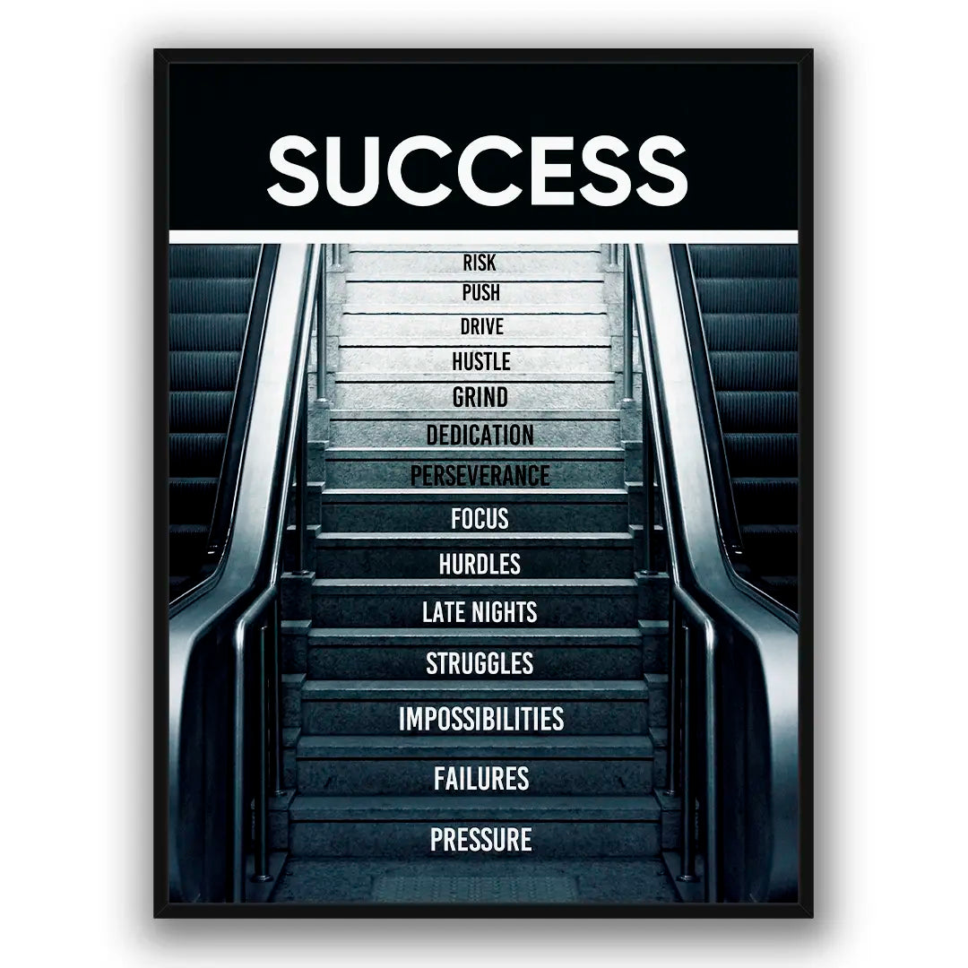 Elevator To Success | Poster