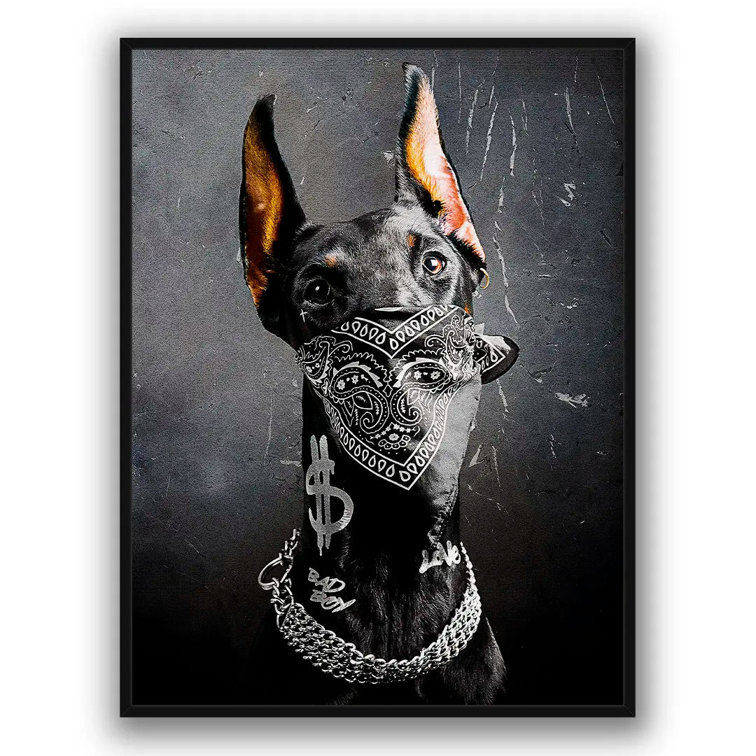 Doberman Bad Boy | Poster