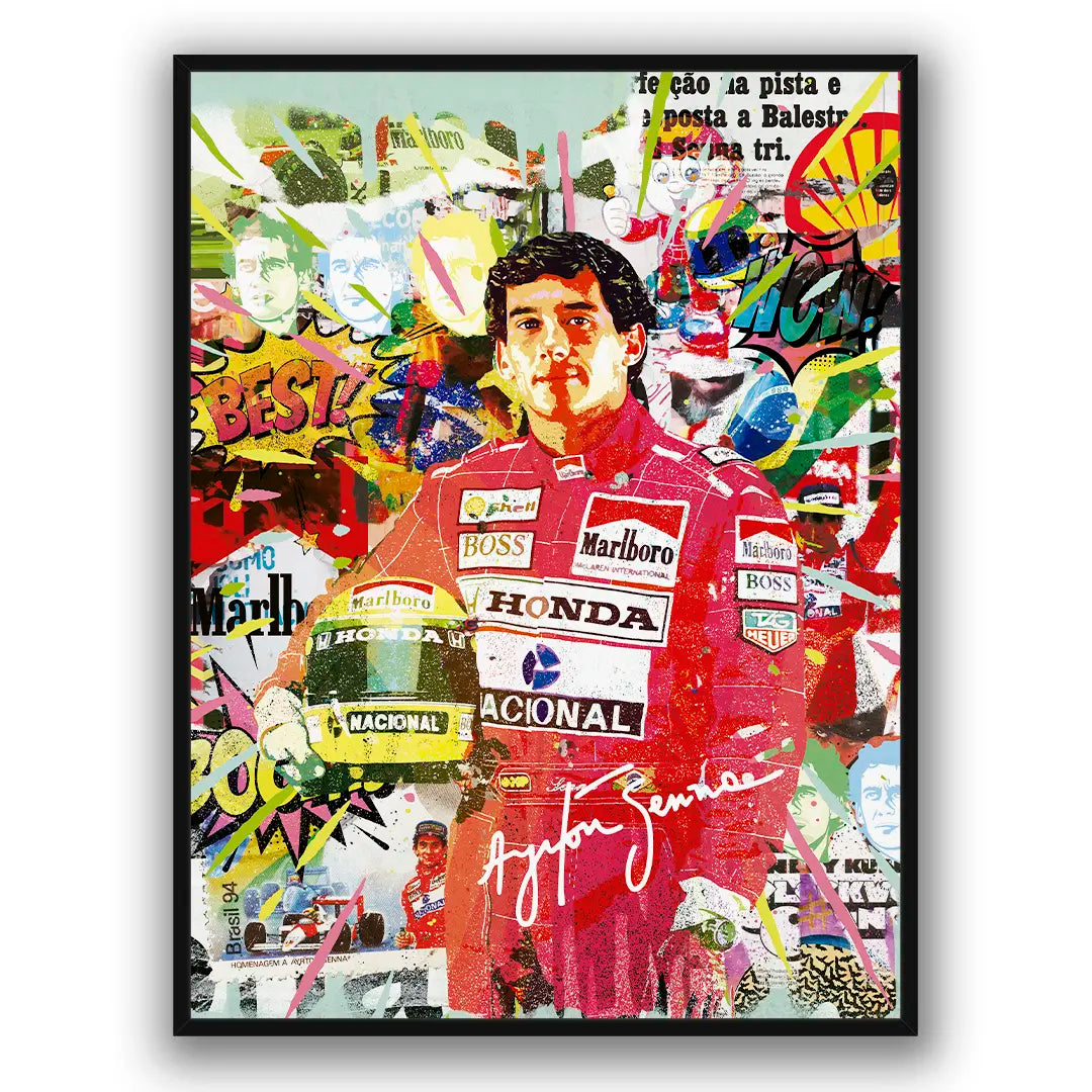 Ayrton Senna 2.0 | Poster