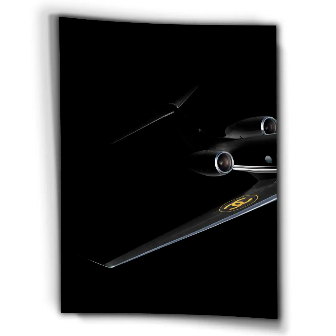 Chanel Private Jet Back | Poster