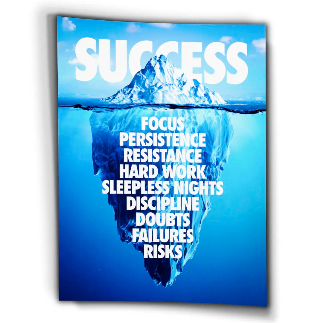 Success Iceberg | Poster
