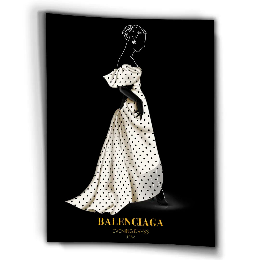 Balenciaga Iconic Dress | Poster