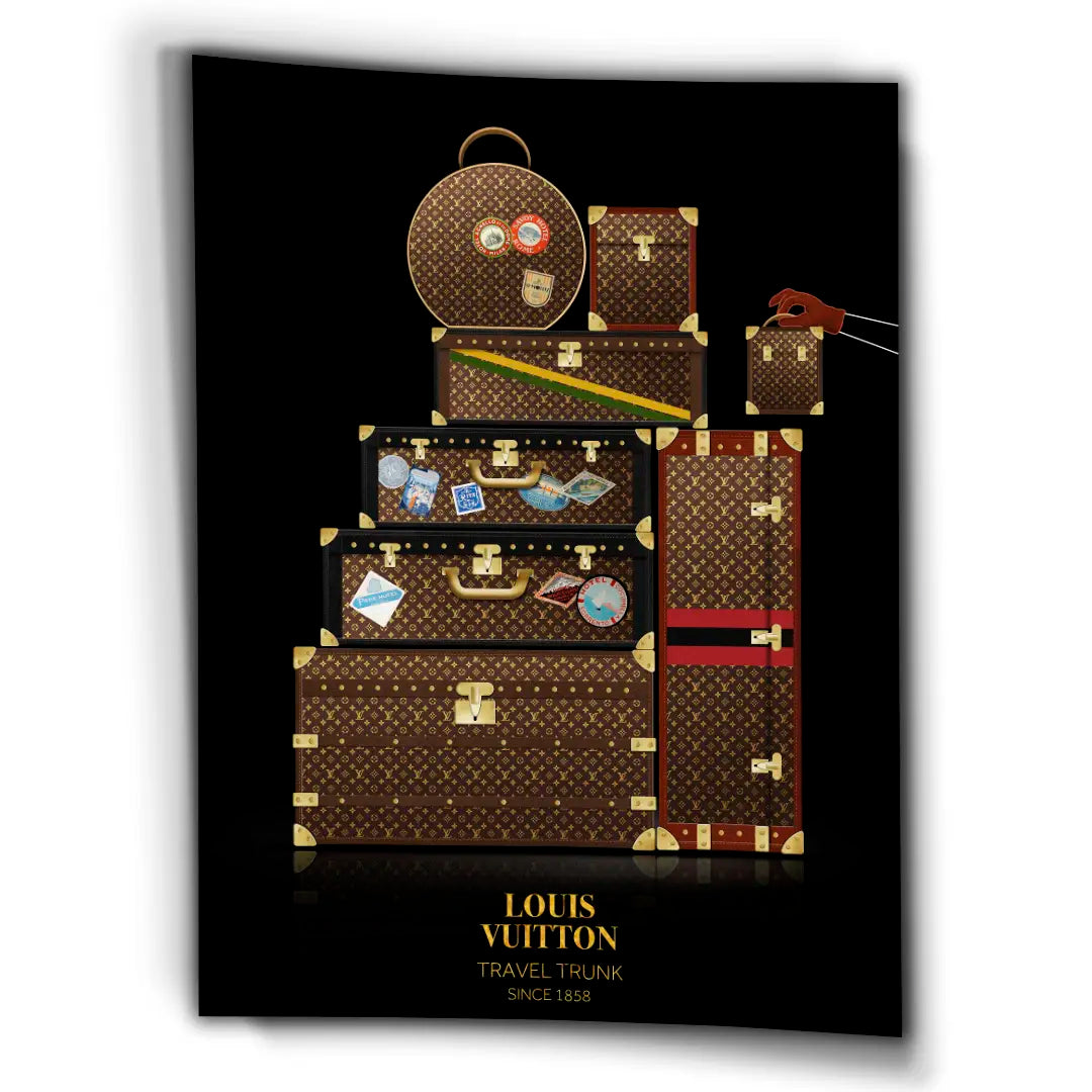 Louis Vuitton Suitcases | Poster