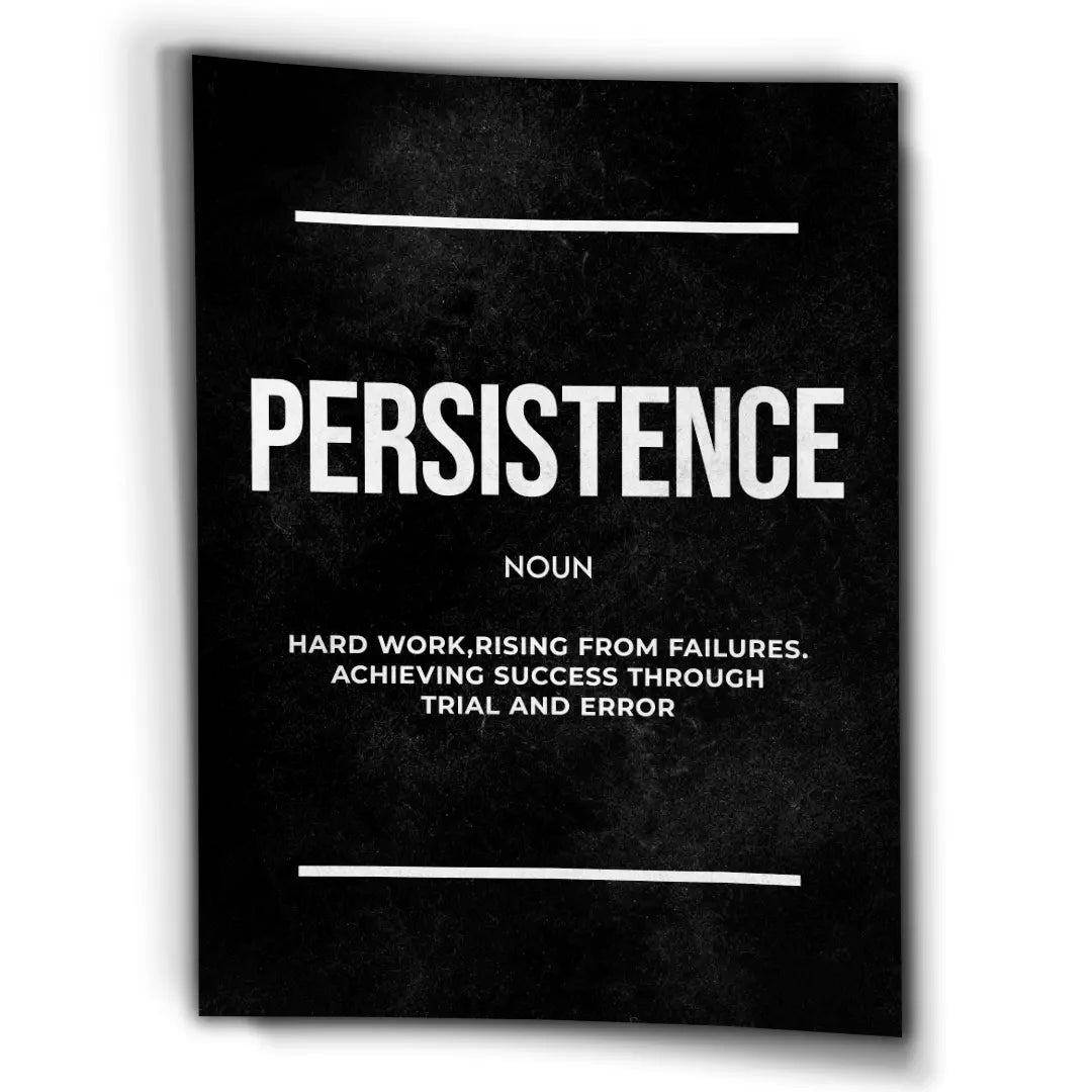 Persistence Definition | Poster