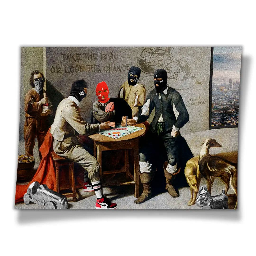 Monopoly Hustlers | Poster