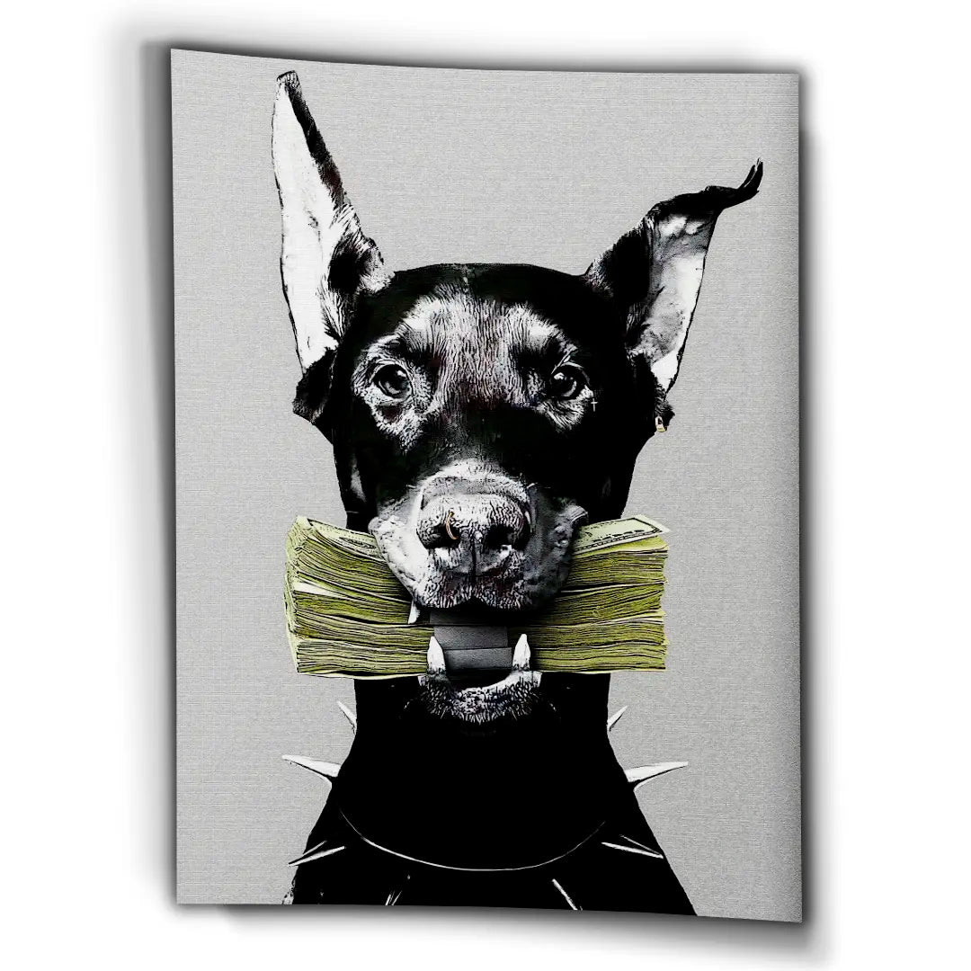 Cash Doberman | Poster