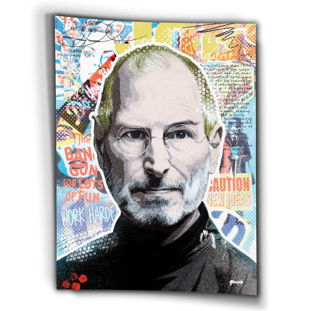 Steve Jobs: Work Harder | Poster