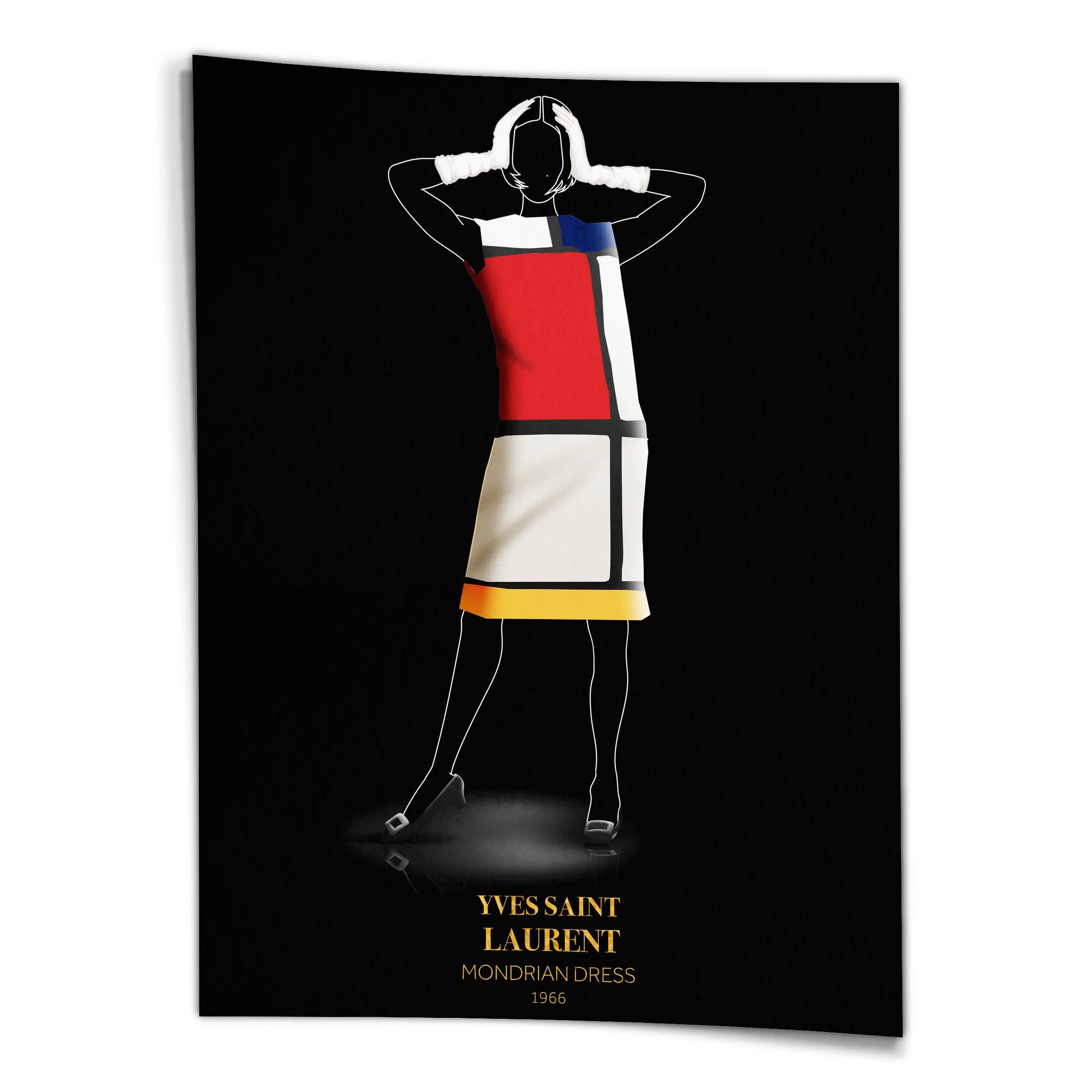YSL Iconic Dress | Poster