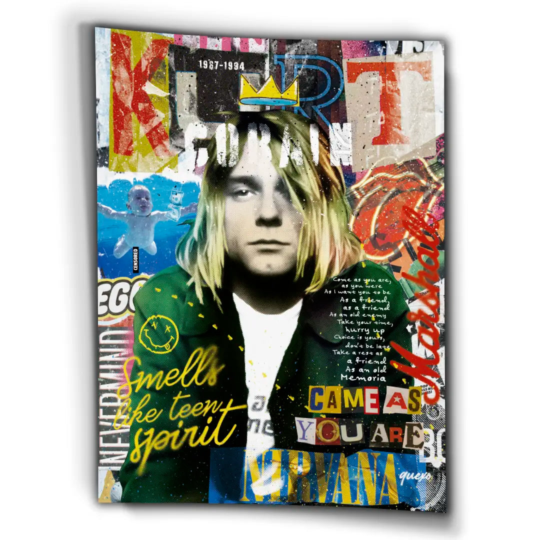 Kurt Cobain - Smells Like Teen Spirit | Poster