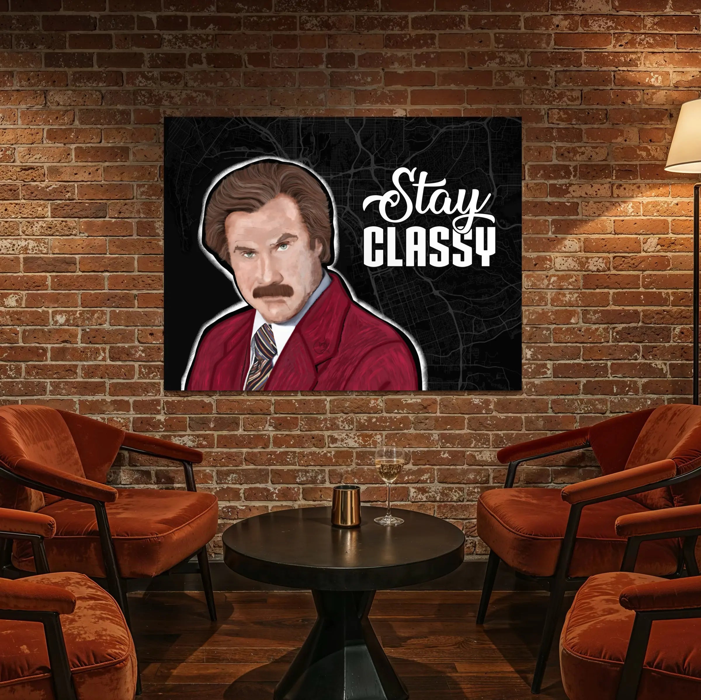 Ron Burgundy | Painting