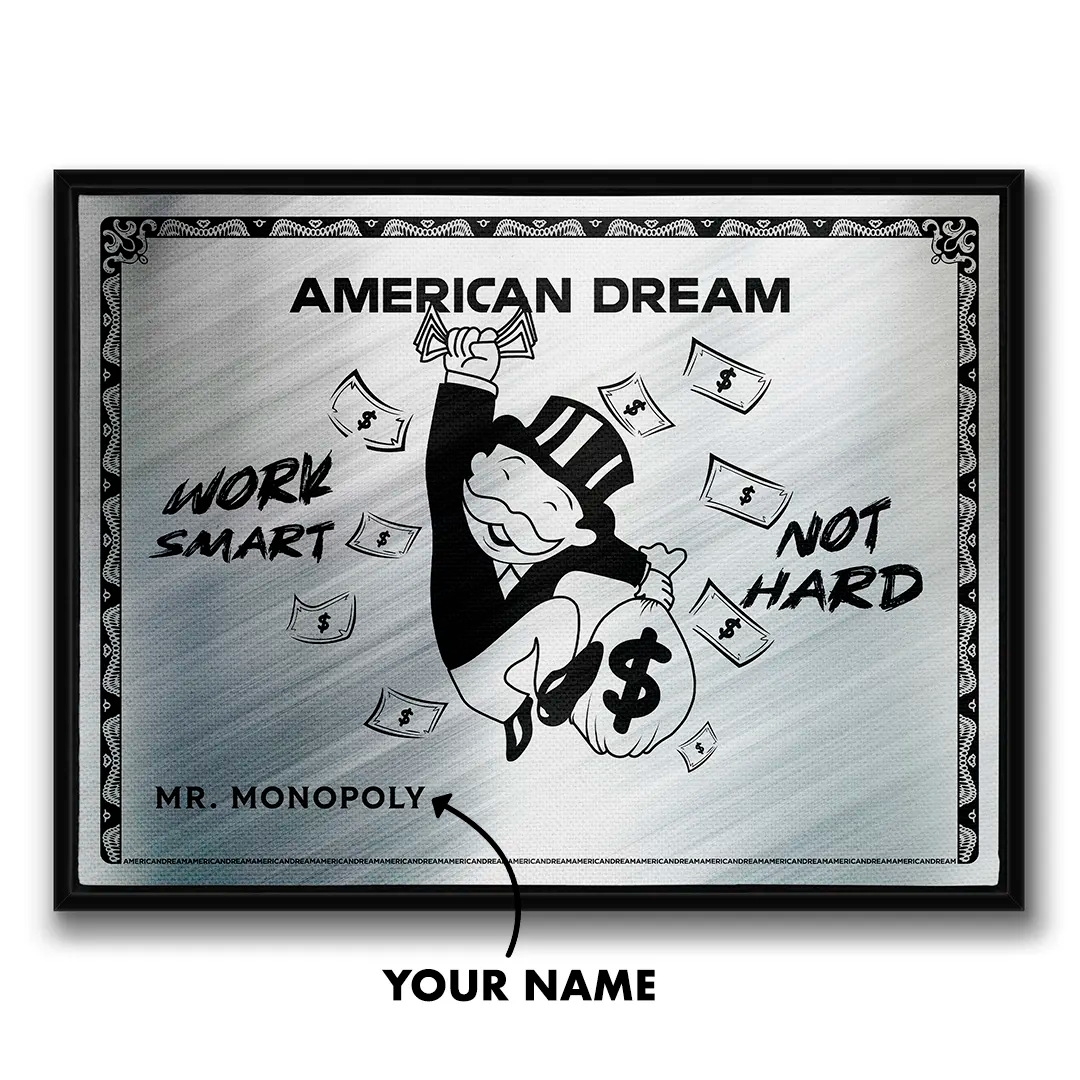 Personalized American Dream - Monopoly | Picture