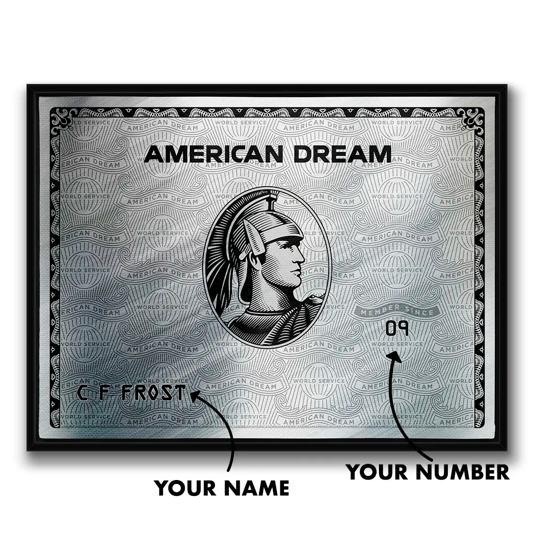 Personalized American Dream - Amex | Picture