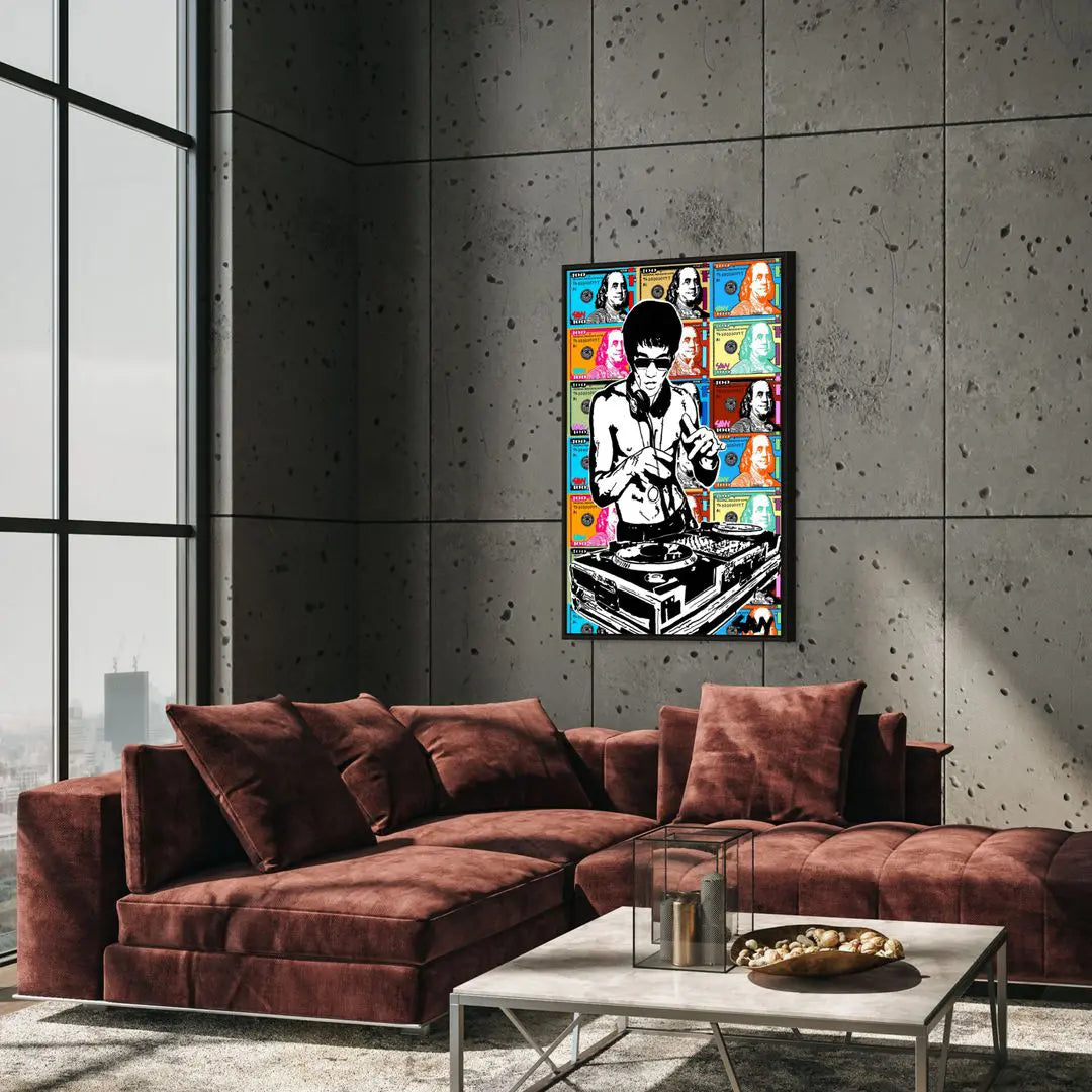 Bruce Lee DJ | Poster