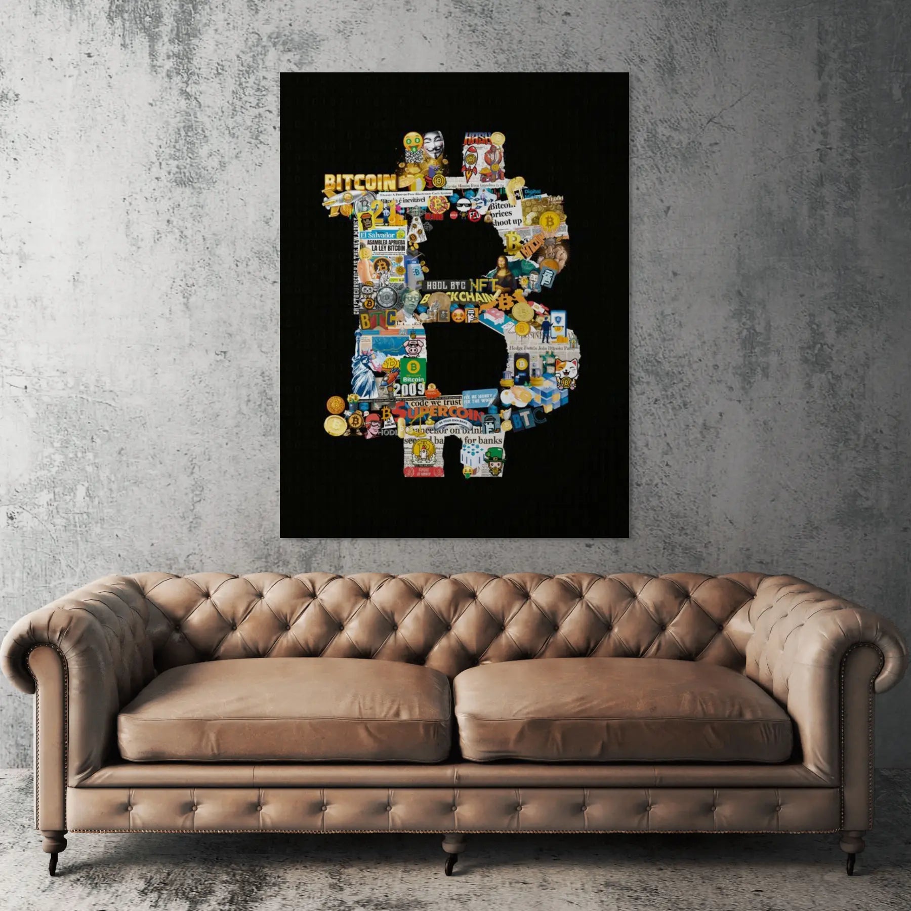 Bitcoin Symbol | Poster
