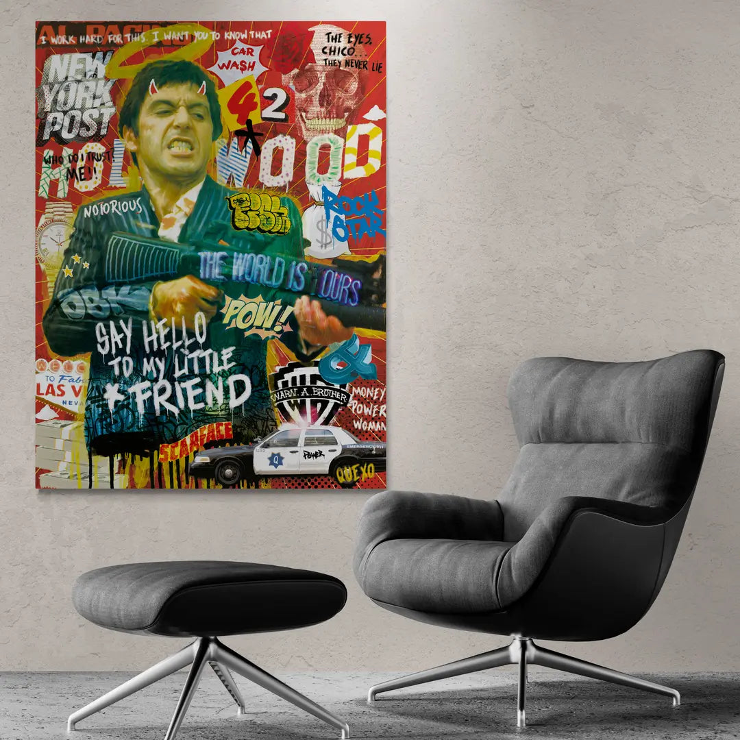 Scarface: Say Hello To My Little Friend | Poster