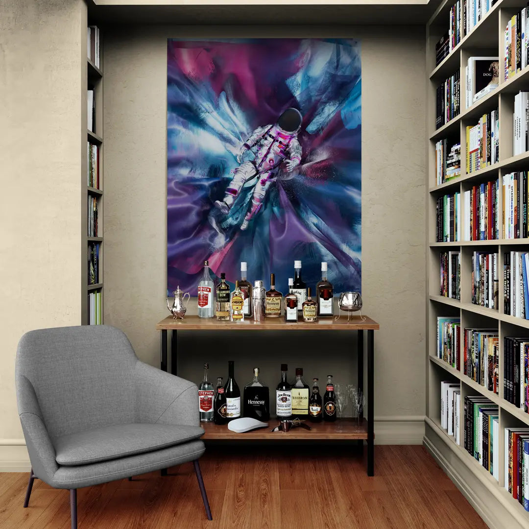 Cosmic Descent | Poster