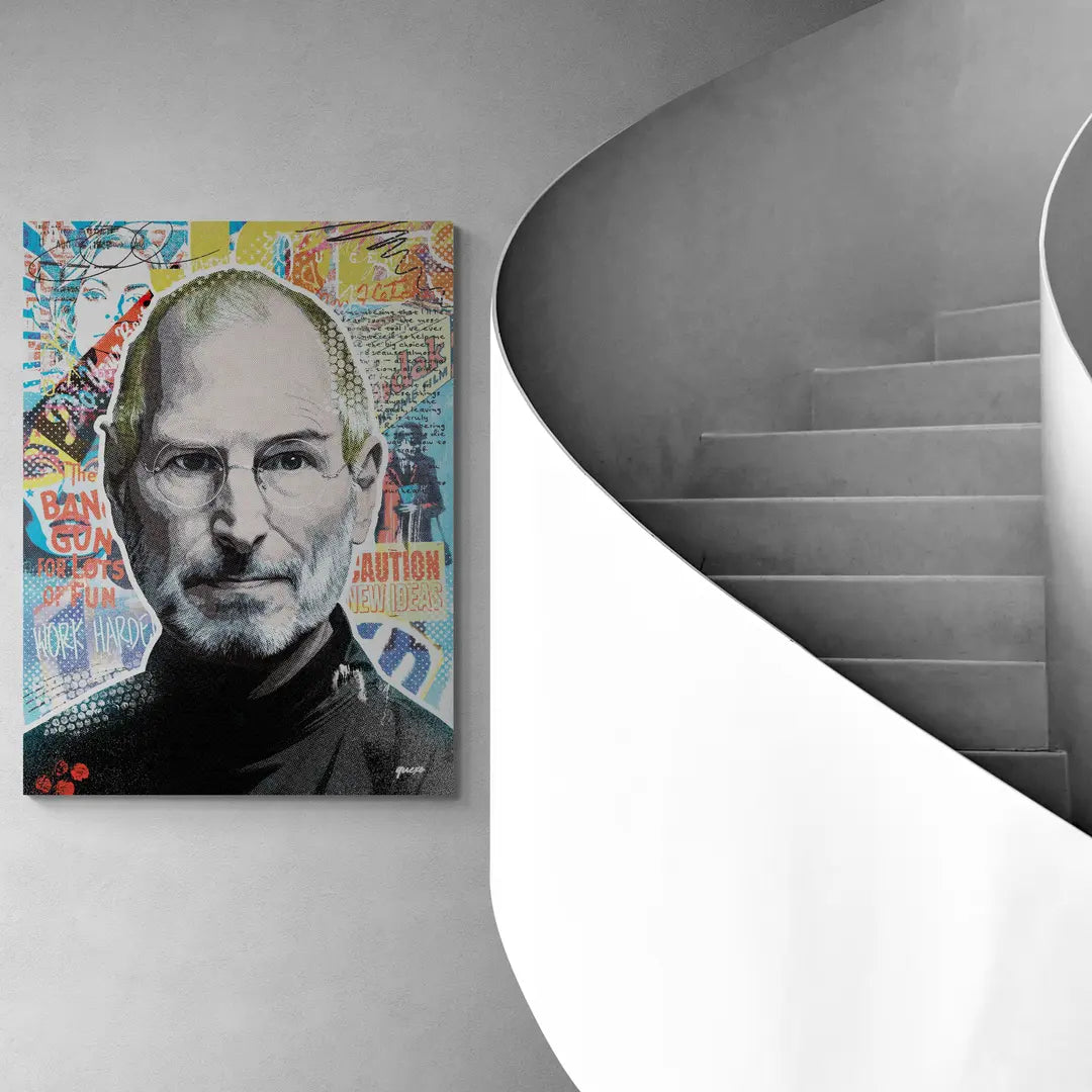 Steve Jobs: Work Harder | Poster