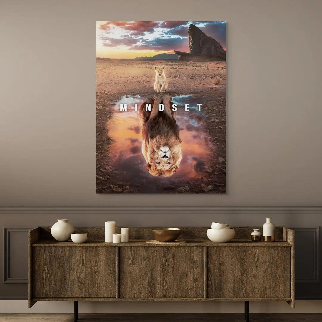Lion Mindset | Poster