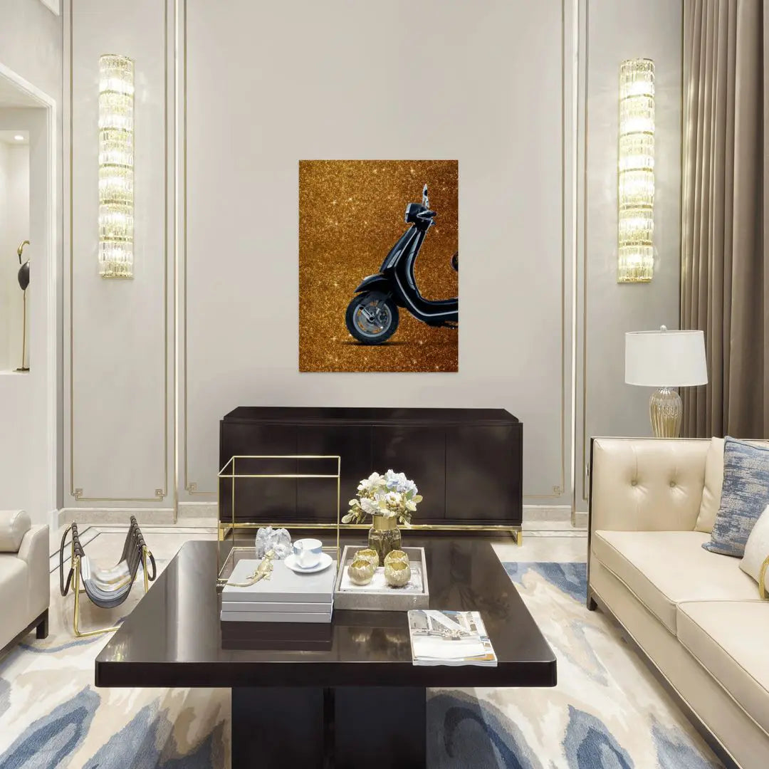 Vespa Versace Front | Poster