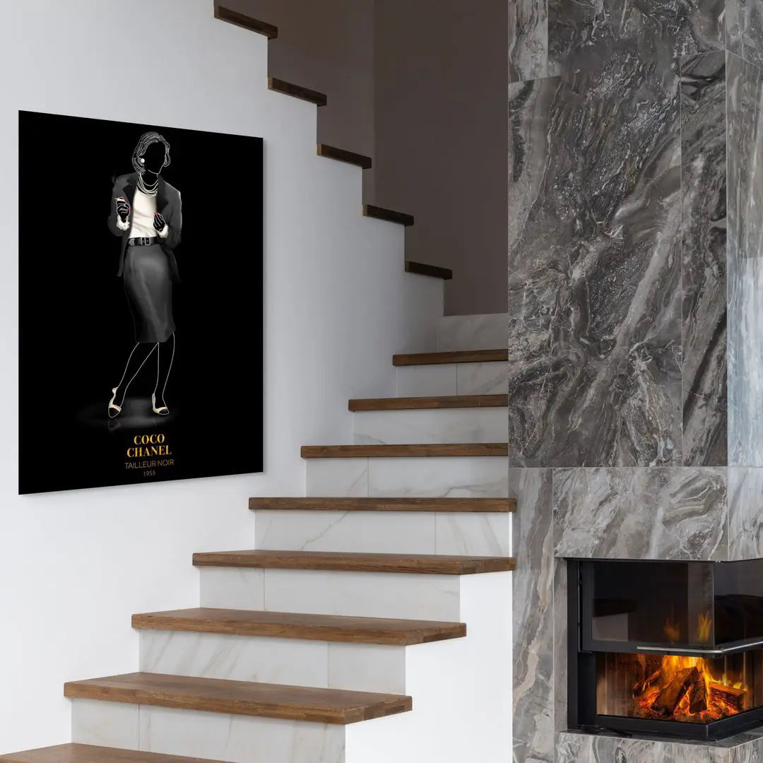 Coco Chanel Iconic Dress | Poster