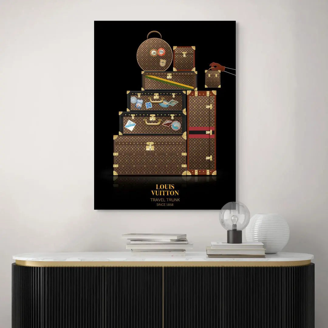 Louis Vuitton Suitcases | Poster